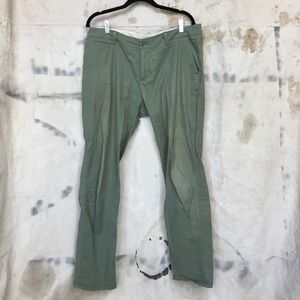 Olive green pants
